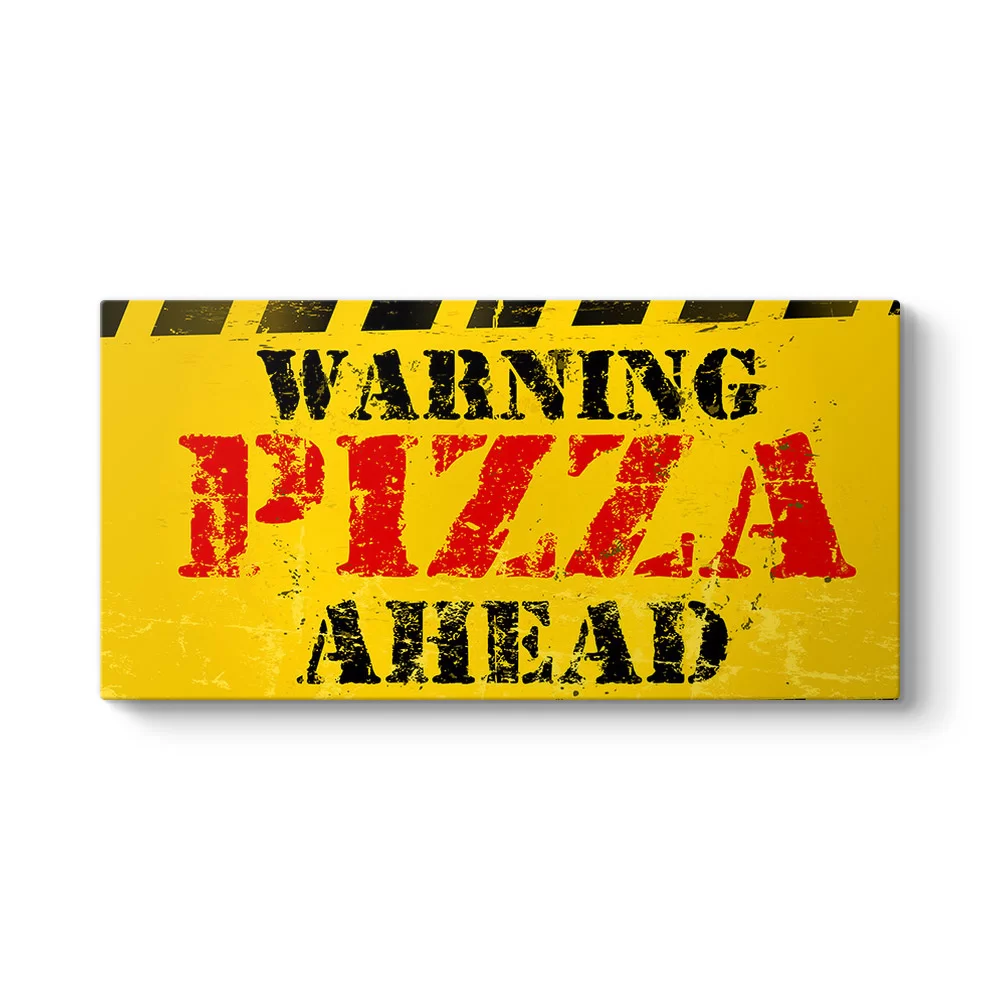Pizza Uyarı Tablosu - Model 5